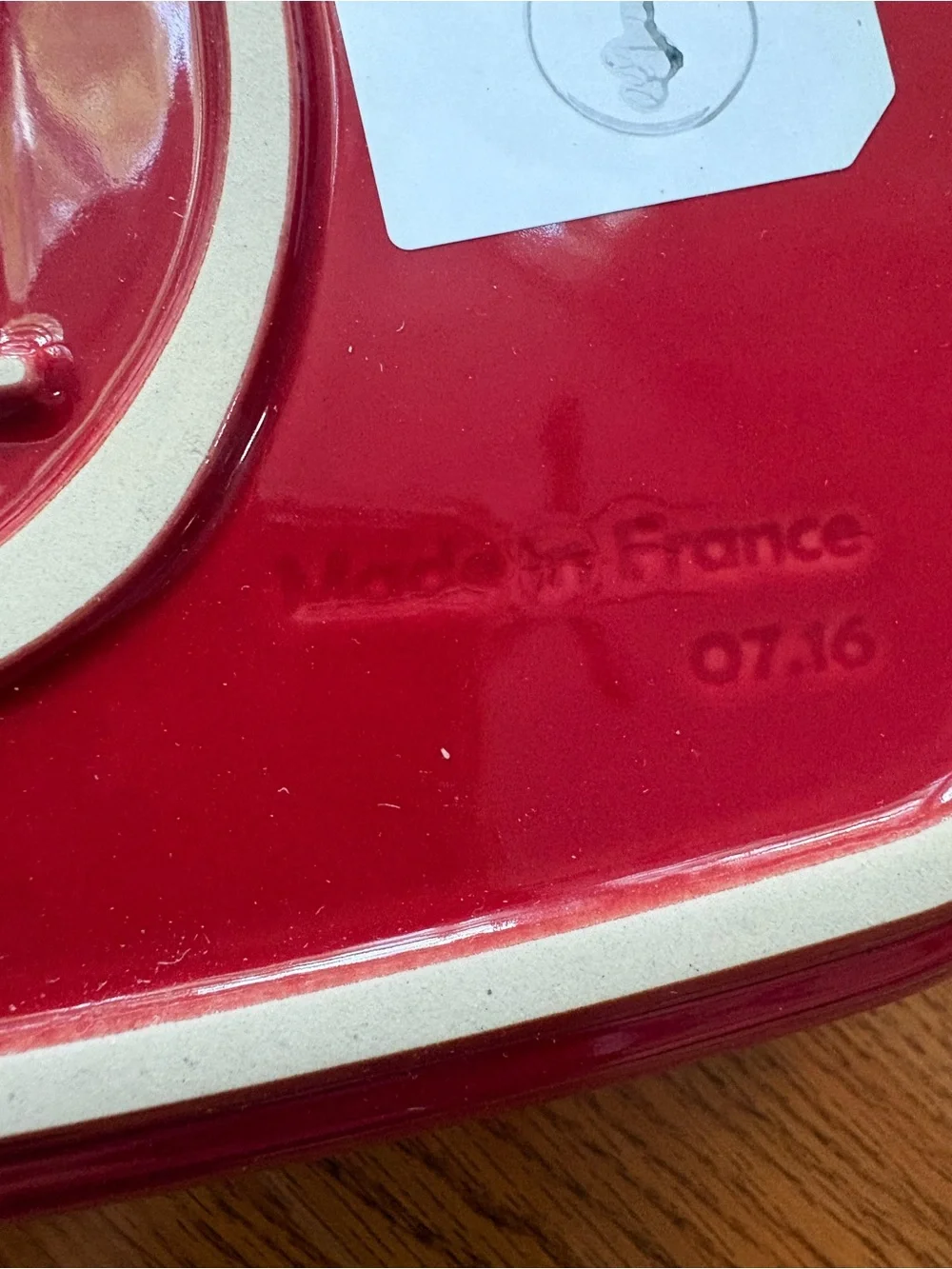 Emily Henry Red Ceramic Rectangular Baking Dish - Picture 4 of 12
